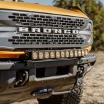 Ford Bronco Front Bumper Light Bar Mount and FLEX ERA® LED Light Bar Bundle