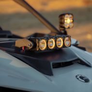 Can-Am Maverick R Shock Tower Mount and FLEX ERA® LED Light Bar Bundle