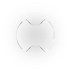 SlimLite® 6" Light Shield - SAE Driving Beam - Clear